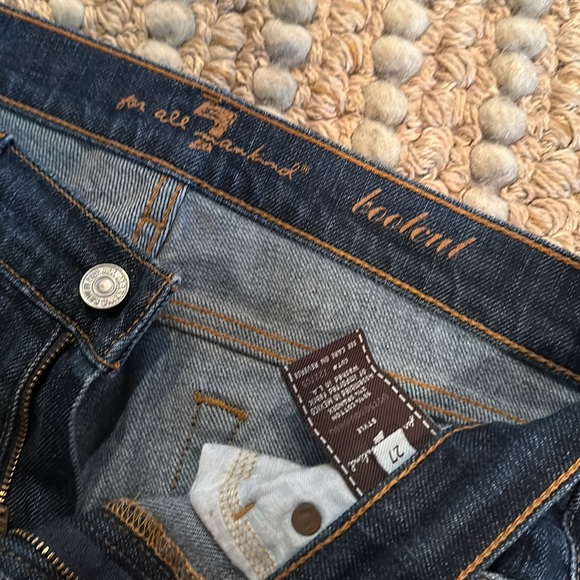 VINTAGE 7 For All Mankind jeans. Low rise. Bootcut. Size 27. Barely worn. - Picture 4 of 4